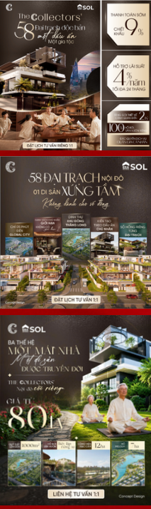 Bộ Social Media Ads The Collectors'