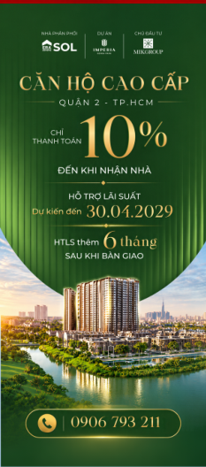 Standee Căn Hộ Cao Cấp Quận 2